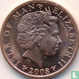 Man 1 penny 2008 - Afbeelding 1