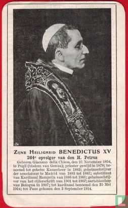 Z.H.Paus Benedictus XV - Bild 1