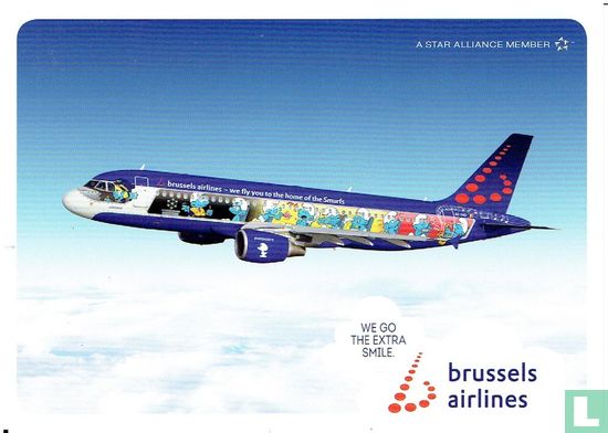 Brussels Airlines - Airbus A-320 / "Aerosmurf" - Image 1