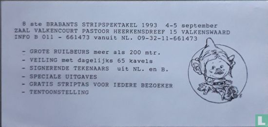 8ste Brabants stripspektakel 1993