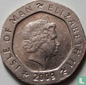 Isle of Man 20 pence 2009 (AA) - Image 1