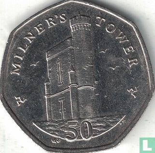 Man 50 pence 2009 (AB) - Afbeelding 2