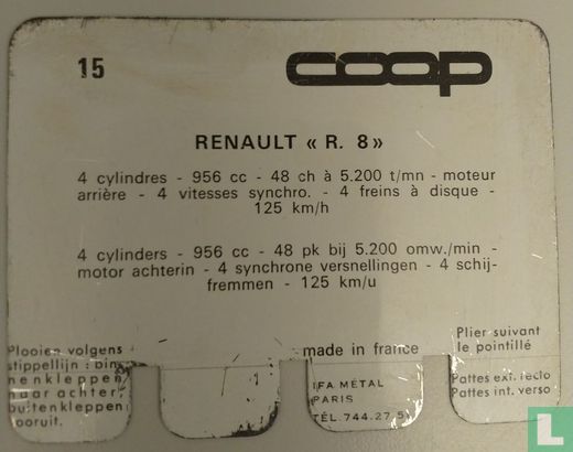 Renault R8 - Afbeelding 2