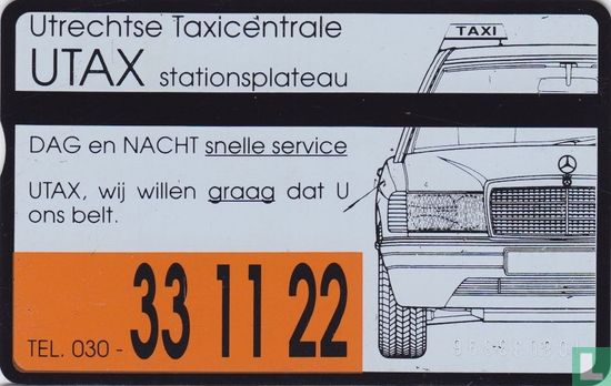 Utrechtse Taxicentrale UTAX - Afbeelding 1
