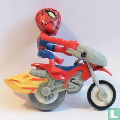 Spider-Man on motorcycle - Image 1