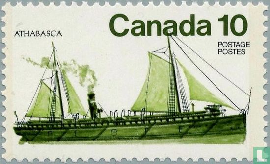 Bateau à vapeur "Athabasca"