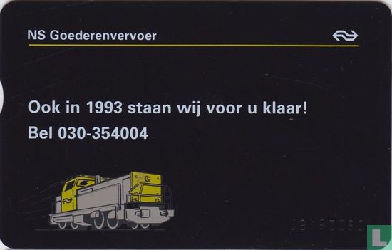 NS Goederenvervoer Ook in 1993 staan wij voor u klaar ! - Image 1