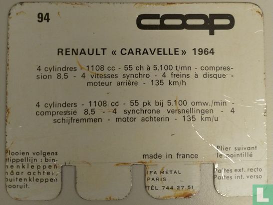 Renault Caravelle 1964 - Afbeelding 2