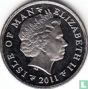 Insel Man 10 Pence 2011 - Bild 1