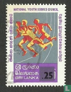 National Youth Council , with overprint