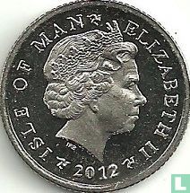 Insel Man 10 Pence 2012 - Bild 1