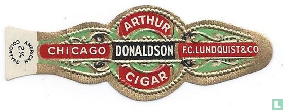 Arthur Donaldson Cigar - Chigago - FC Lundquist & Co. - Afbeelding 1