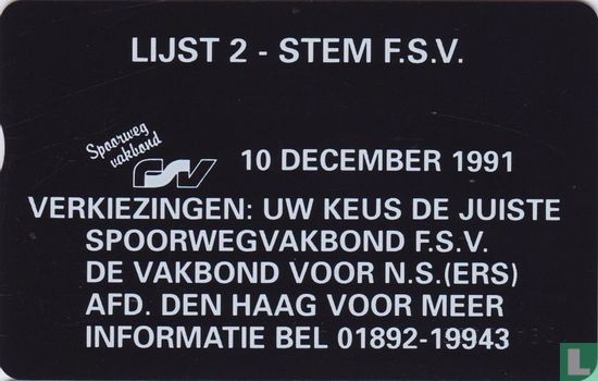 F.S.V. 10 December 1991 - Afbeelding 1