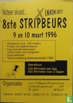 8e Stripbeurs Wilrijk 1996