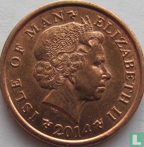 Isle of Man 1 penny 2014 - Image 1