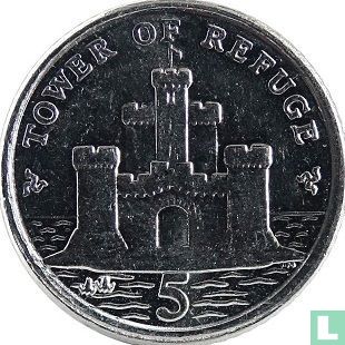 Man 5 pence 2014 (AA) - Afbeelding 2