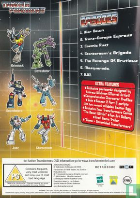 Transformers Volume 2.6 Plus Extra Features - Image 2
