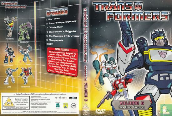 Transformers Volume 2.6 Plus Extra Features - Bild 3