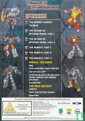 Transformers Season 3 and Season 4 Volume 4 - Afbeelding 2