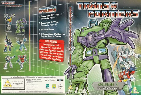 Transformers Volume 2.3 Plus Extra Features - Afbeelding 3
