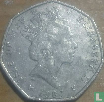 Isle of Man 20 pence 1987 - Image 1