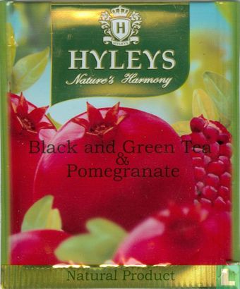 Black and Green tea & Pomegranate - Afbeelding 1