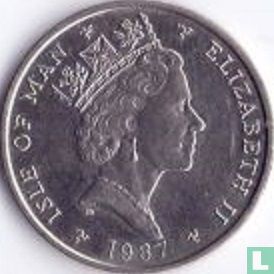 Man 10 pence 1987 - Afbeelding 1