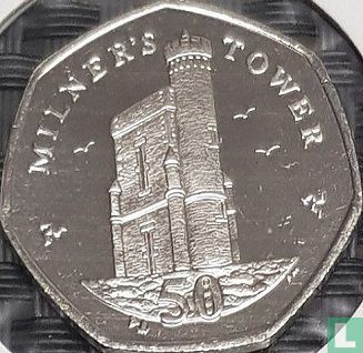 Man 50 pence 2015 (DA) - Afbeelding 2