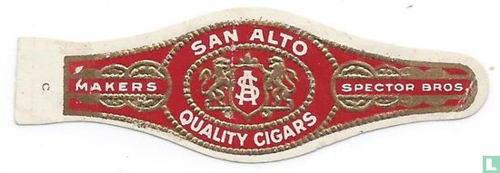 San Alto SA Quality cigars - makers - Spector Bros. - Afbeelding 1