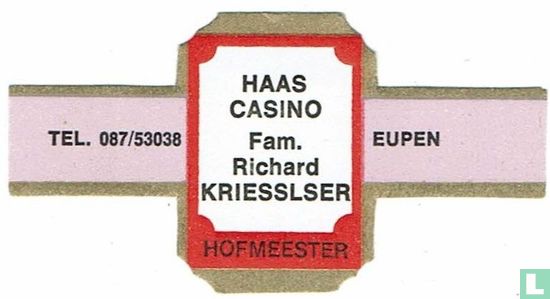 Haas Casino Fam. Richard Kriesslser - Tel. 087/53038 - Eupen - Afbeelding 1