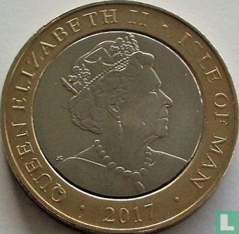 Isle of Man 2 pounds 2017 - Image 1