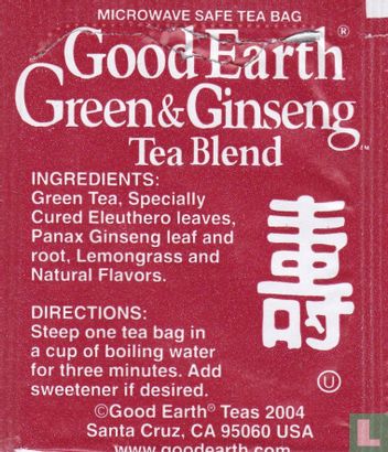 Green & Ginseng  - Afbeelding 2