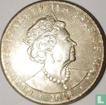 Isle of Man 1 pound 2018 - Image 1