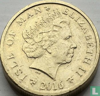 Man 1 pound 2016 (AA) - Afbeelding 1
