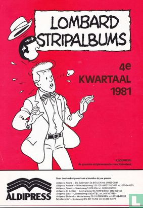 Lombard Stripalbums 4e kwartaal 1981 - Afbeelding 1
