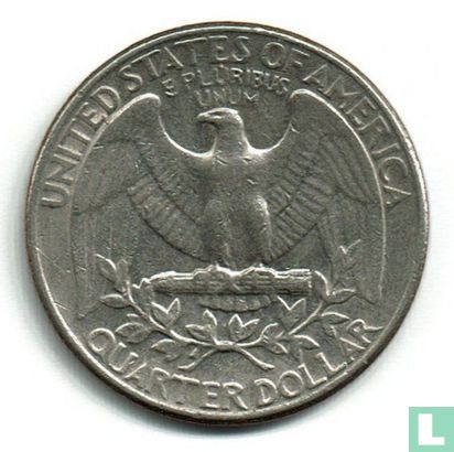 United States ¼ dollar 1984 (D) - Image 2