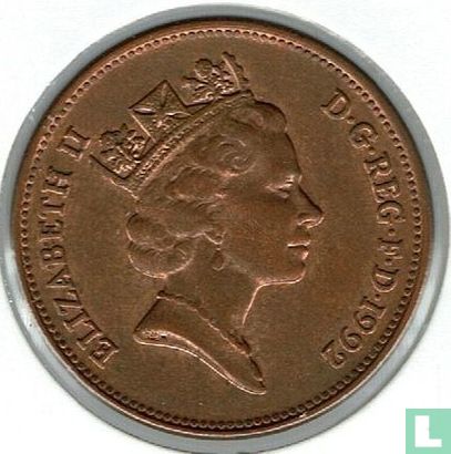 Verenigd Koninkrijk 2 pence 1992 (staal bekleed met koper) - Afbeelding 1