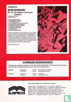 Lombard Stripalbums 2e kwartaal 1982 - Afbeelding 2