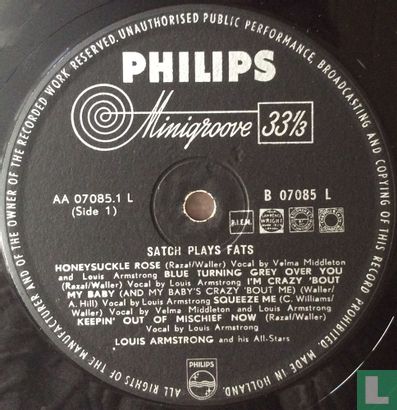 Satch Plays Fats - Image 3
