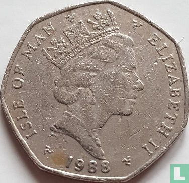 Man 20 pence 1988 - Afbeelding 1