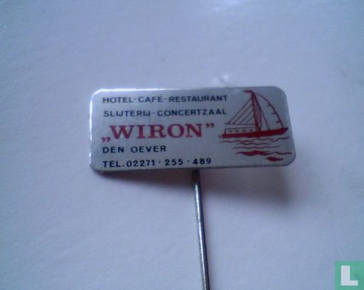 Hotel - café - restaurant - slijterij - concertzaal "Wiron" Den Oever Tel. 02271-255-489