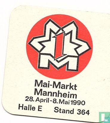 Mai-Markt Mannheim 1990 / Palmbräu - Afbeelding 1