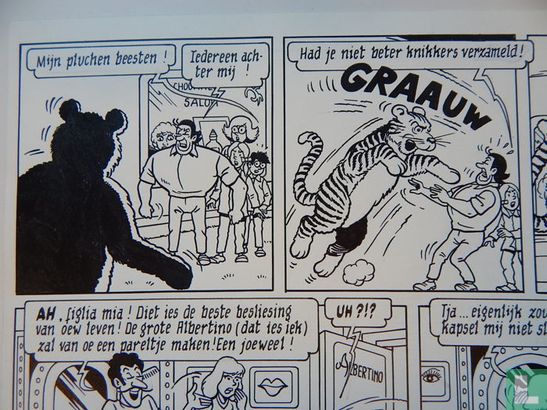 Jerom - Originalseite (S.11) Die Schätze des Dschungels - (1989) - Bild 2