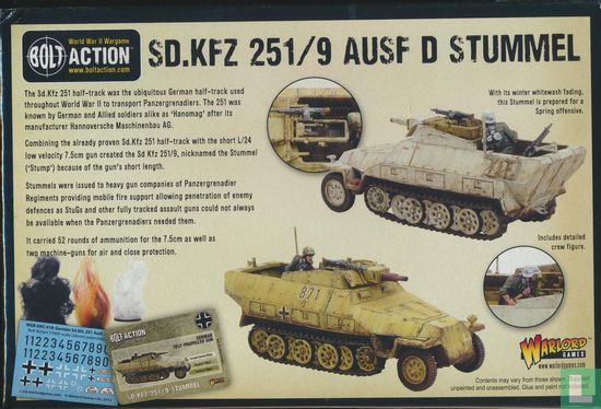 Sd.Kfz 251/9 Ausf D Stummel - Image 2