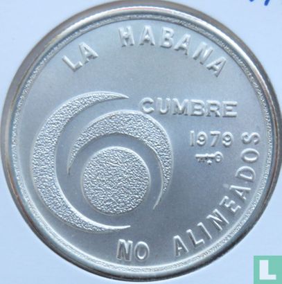 Kuba 20 Peso 1979 "Nonaligned Nations Conference" - Bild 1