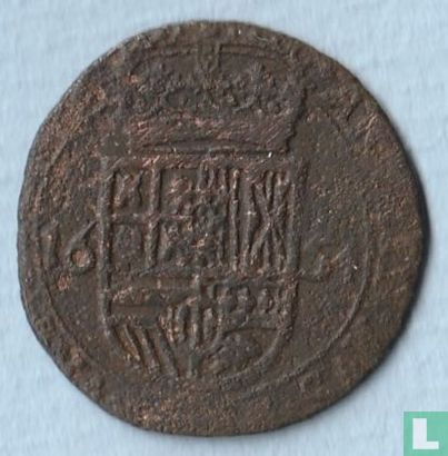 Flandre 1 liard 1654 - Image 1