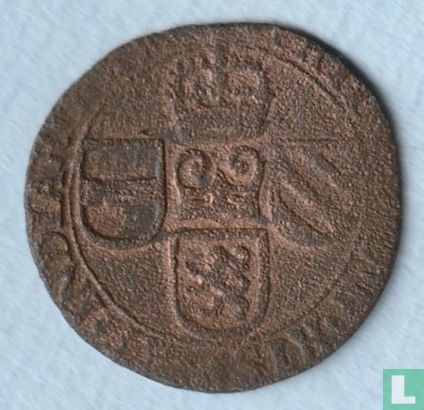 Flanders 1 liard 1654 - Image 2