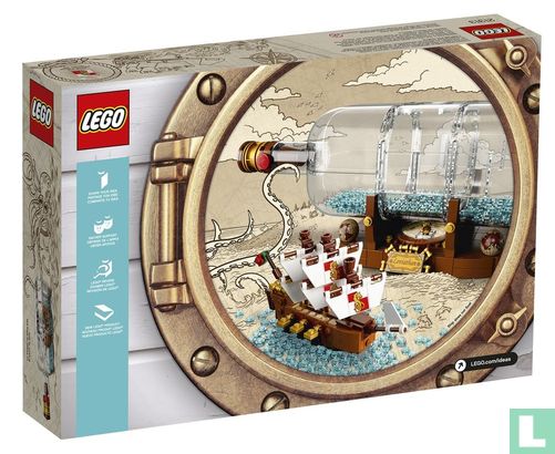 Lego 21313 Ship in a Bottle - Afbeelding 3