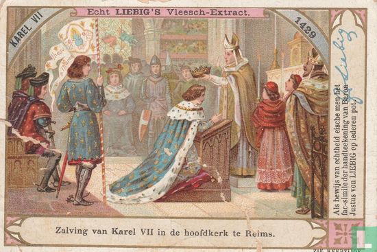 Zalving van Karel VII in de hoofdkerk te Reims - Bild 1