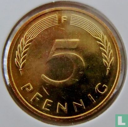 Allemagne 5 pfennig 2001 (F) - Image 2